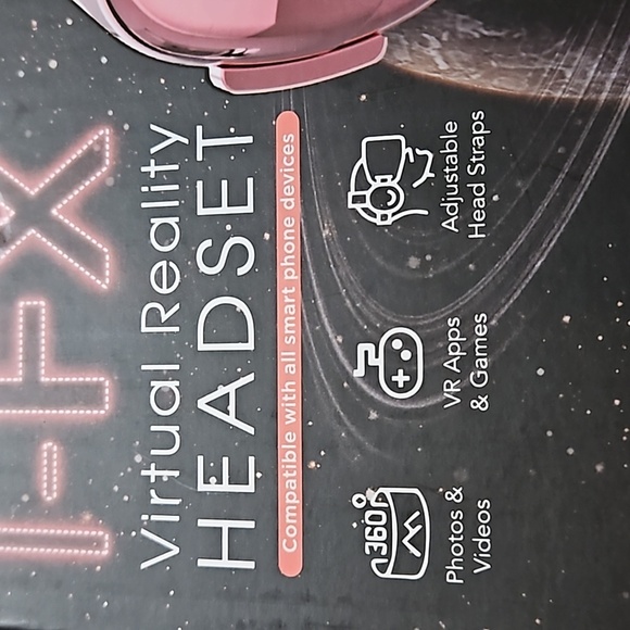 Hype I-Fx Virtual Reality Headset Compatible with All Smart Phones 360° Views - Picture 7 of 9